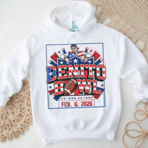 Benito Bowl Feb 8 2026 Puerto Rico Flag Stars Football T shirt