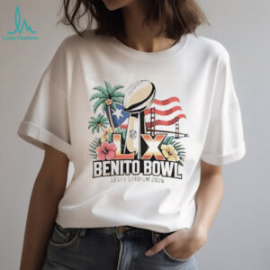 Benito Bowl Levi's Stadium 2026 Tropical NFL Fan T Shirt