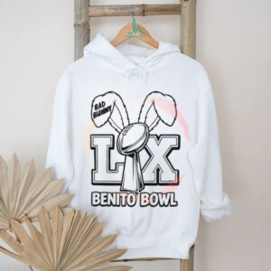 Benito Bowl Super Bowl LX Bad Bunny Ears Trophy Logo T shirt