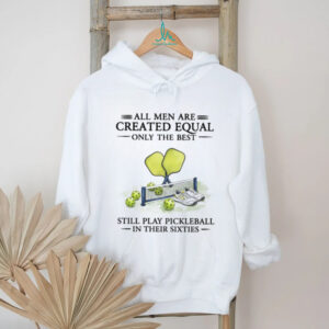 Best Men Play Pickleball In Their Sixties Vintage T Shirt
