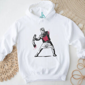 Black Knight Armless Flesh Wound Monty Python Graphic T Shirt