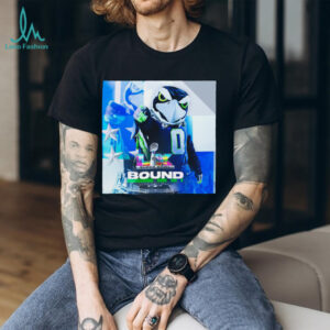 Blitz Mascot Super Bowl LX Bound Seattle Football Fan Tee