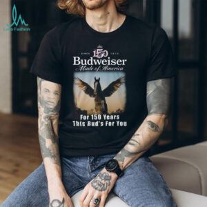 Budweiser 150 Years Anniversary Pegasus Made of America T Shirt