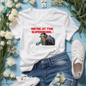 Cardi B We’re at the superbowl New England Patriots shirt