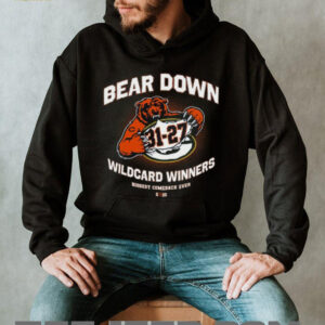 Chicago Bears Bear Down 31 27 Wildcard Winners Biggest Comeback 2025 T Shirt