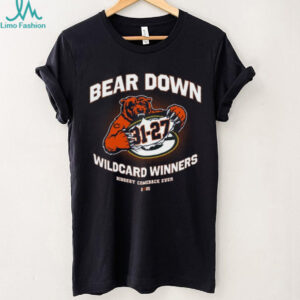 Chicago Bears Bear Down 31 27 Wildcard Winners Biggest Comeback 2025 T Shirt