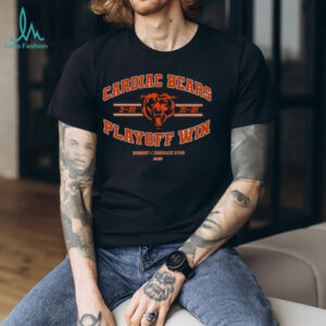 Chicago Bears Cardiac Bears Biggest Comeback Ever Playoff Win 2025 T Shirt
