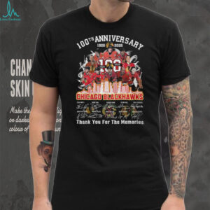 Chicago Blackhawks 100th Anniversary 1926 2026 Legends Signatures T Shirt