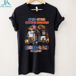 Chicago Cubs and Bears My City My Team Windy City T Shirt