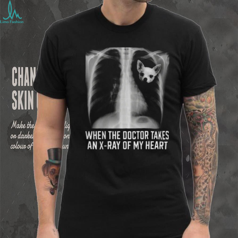 Chihuahua In My Heart X Ray Funny Dog Lover T Shirt Chihuahua In My Heart X Ray Funny Dog Lover T Shirt