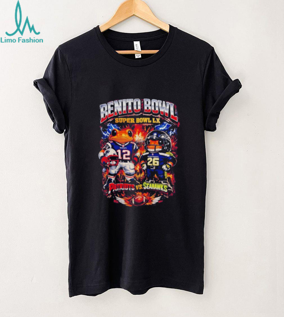 Concho Benito Bowl Super Bowl LX New England Patriots vs Seattle Seahawks Football 2026 shirt Concho Benito Bowl Super Bowl LX New England Patriots vs Seattle Seahawks Football 2026 shirt