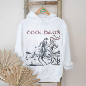 Cool Dads Club Vintage Cowboy Horseback Riding Retro T Shirt