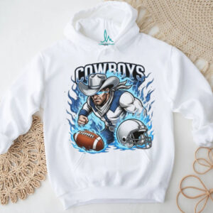 Cowboys Football Blue Flame Hero Graphic T Shirt Cowboys Football Blue Flame Hero Graphic T Shirt