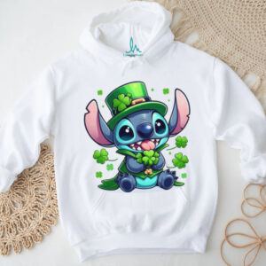 Cute Cartoon Alien Leprechaun St. Patrick's Day Shamrock Shirt