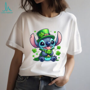Cute Cartoon Alien Leprechaun St. Patrick's Day Shamrock Shirt