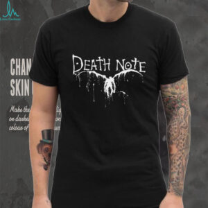Death Note Ryuk Wings Minimalist Gothic Black T Shirt