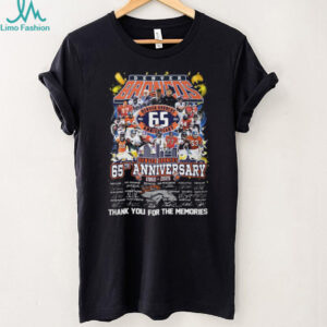 Denver Broncos 65th Anniversary 1960 2025 Signatures T Shirt