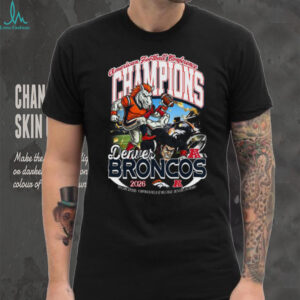 Denver Broncos AFC Champions 2026 Empower Field Souvenir T Shirt