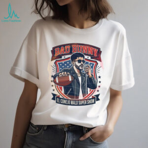 El Conejo Malo Super Show Benito Football Singer T shirt