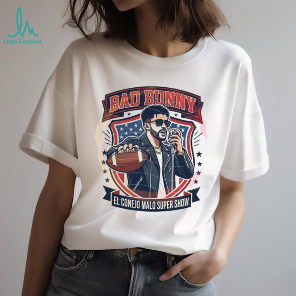 El Conejo Malo Super Show Benito Football Singer T shirt El Conejo Malo Super Show Benito Football Singer T shirt