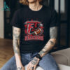 Falcons Football Fire Graphic Black T Shirt Falcons Football Fire Graphic Black T Shirt