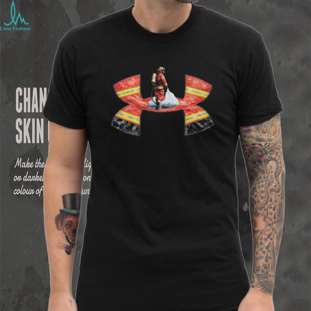 Firefighter First Responder Tribute Fire Axe Graphic T Shirt Firefighter First Responder Tribute Fire Axe Graphic T Shirt