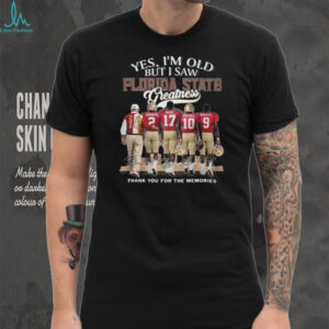 Florida State Football Legends Bobby Bowden Deion Sanders Tribute T Shirt