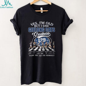 Geelong Cats 129 Years Greatness 1897 2026 Abbey Road Style T Shirt