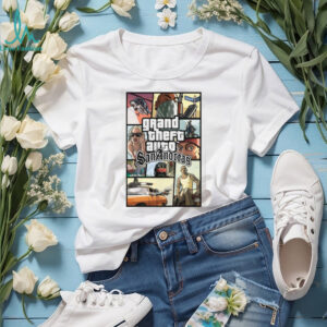 Grand Theft Auto San Andreas GTA Vintage Loading Screen Tee