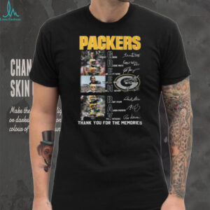 Green Bay Packers “Thank You For The Memories” Legends Photo Grid T Shirt