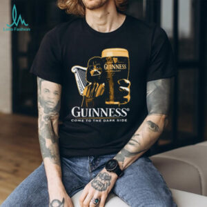 Guinness Beer Come To The Dark Side Darth Vader Mashup T Shirt