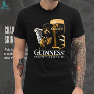 Guinness Beer Come To The Dark Side Darth Vader Mashup T Shirt