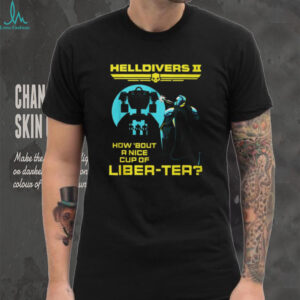 Helldivers 2 How 'Bout a Nice Cup of Liber tea Automaton Battle Tee