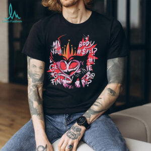 Helluva Boss Stolas “My Body Your Finishing” Artistic Graphic T Shirt