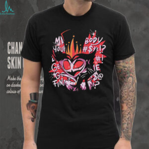 Helluva Boss Stolas “My Body Your Finishing” Artistic Graphic T Shirt