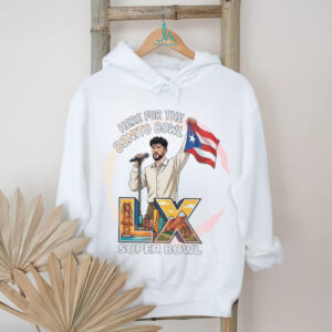 Here For The Benito Bowl LX Super Bowl Bad Bunny Artist T shirt