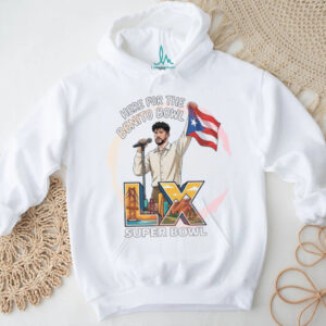 Here For The Benito Bowl LX Super Bowl Bad Bunny Artist T shirt