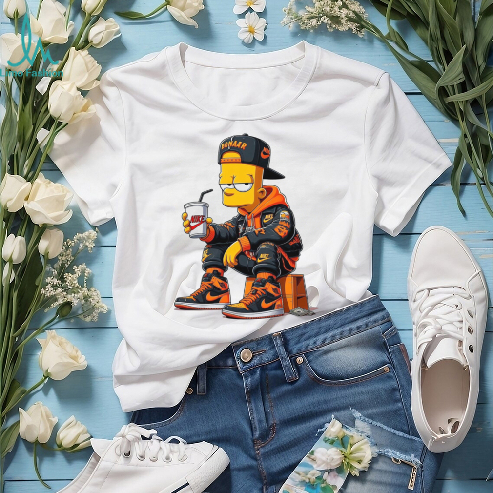 Hypebeast Bart Simpson Streetwear Style Nike Sneakers Graphic Tee Hypebeast Bart Simpson Streetwear Style Nike Sneakers Graphic Tee