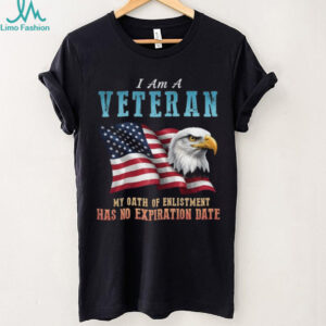 I Am A Veteran Oath Of Enlistment No Expiration Date T Shirt