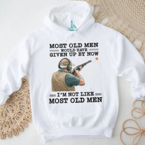 I'm Not Like Most Old Men Clay Pigeon Shooting T Shirt