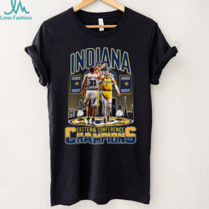 Indiana Pacers Eastern Conference Champions Miller and Haliburton T Shirt