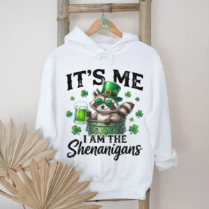 It’s Me I Am The Shenanigans Funny Raccoon St. Patrick’s Day Shirt