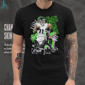 Jaxon Smith Njigba Seattle Seahawks #11 Action Illustration T Shirt