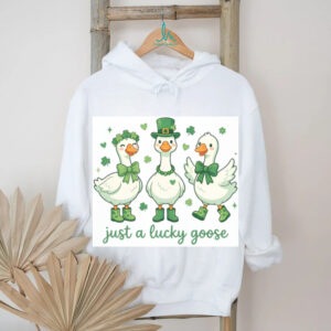 Just a Lucky Goose Trio Cute St. Patrick's Day Farm Animals T Shirt