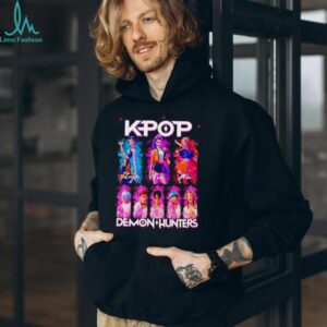 K Pop Demon Hunters Anime Style Group Graphic T Shirt