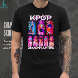 K Pop Demon Hunters Anime Style Group Graphic T Shirt