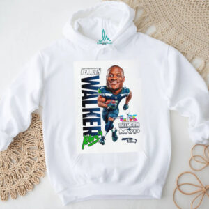 Kenneth Walker III Super Bowl LIX Champion MVP Caricature Tee