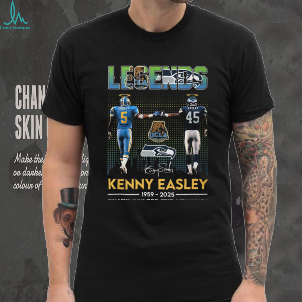 Kenny Easley Legends Never Die UCLA Bruins & Seattle Seahawks Signature T Shirt Kenny Easley Legends Never Die UCLA Bruins & Seattle Seahawks Signature T Shirt