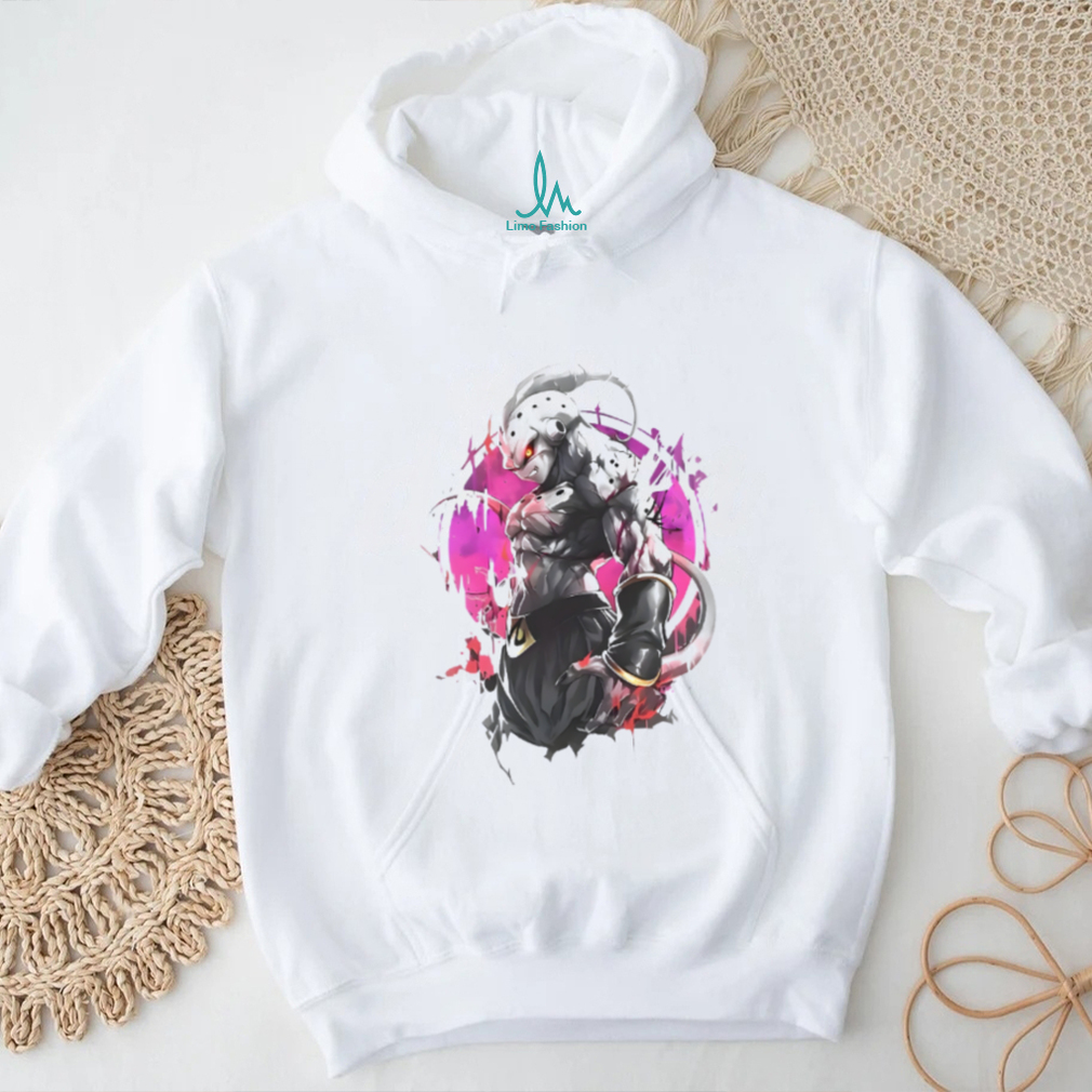 Kid Buu Dragon Ball Z Abstract Splatter Art Tee Kid Buu Dragon Ball Z Abstract Splatter Art Tee