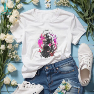 Kid Buu Dragon Ball Z Abstract Splatter Art Tee